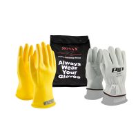 Novax Electrical Safety Glove Kit - Yellow - Class 00
