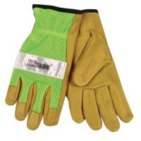 Kinco Hi-Vis Lime Green Mesh Gloves