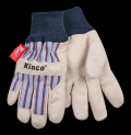 Children's Lined Work Gloves with Knit Wrist