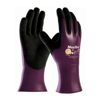 ATG MaxiDry Nitrile Coated Gloves