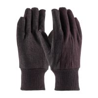 9 oz Brown Jersey Dotted Work Gloves (Dozen)