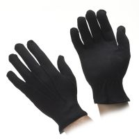 GO Black Cotton Parade Gloves