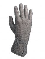 Stainless Steel Metal Mesh Cut Resistant Gloves - 2&quot; Cuff